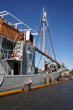 Sandefjord bağlantı noktası müzede eski balina gemisi dönüştü