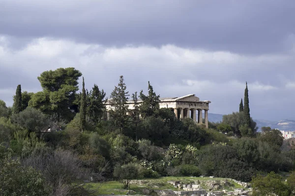 Templo Helénico de Hefesto em Atenas, Grécia — Fotografia de Stock