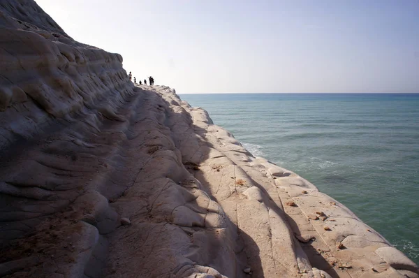 Scala dei Turchi ad Agrigento, Sicilia, Italia — Foto Stock