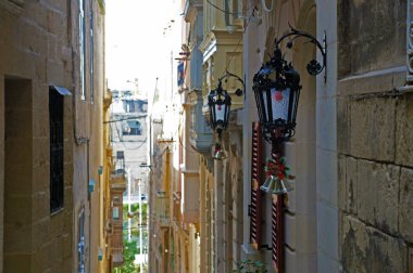 Tatil Malta - eski sakin Bormla içinde Sokak - üç şehirler, Malta