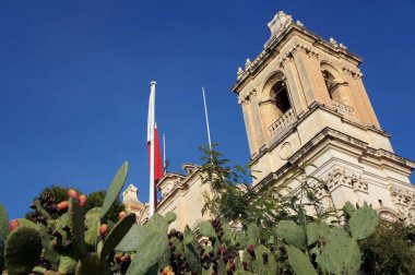 Cephe, Collegiate Kilisesi, Saint Lawrence Vittoriosa (Birgu) - üç şehirler, Malta
