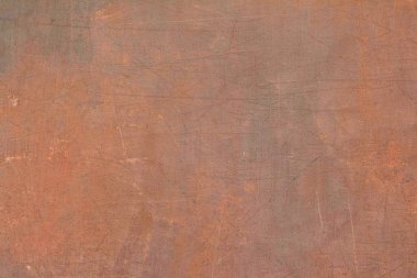 Eski kırık okra duvar.