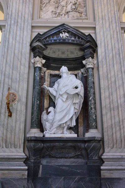 Святой Иоанн в Сан-Фаланни-ин-Латерано, Рим — стоковое фото