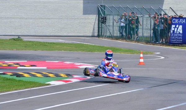 CIK-FIA European Karting Championship. — Stock Photo, Image