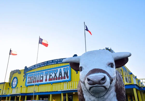 Big Texan Steak Ranch, famous steakhouse restaurant — Stock Photo, Image