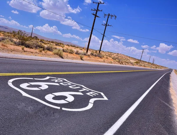 US Route 66 autópálya. — Stock Fotó
