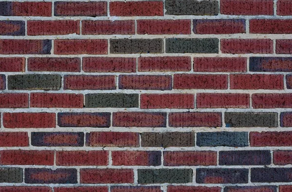 Old red brick wall texture. — Stock Photo, Image