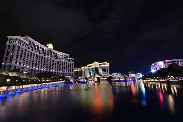 Bellagio hotell og kasino i Las Vegas, Usa . – stockfoto