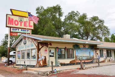 Seligman motelde Aztek iz.