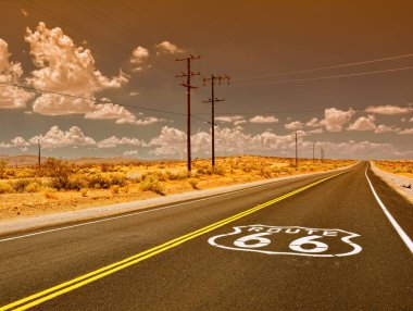 ABD Route 66 Otoban.