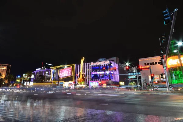 The Hard Rock Cafe on the Strip. — Stock Photo, Image