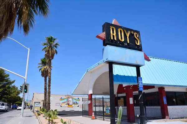 Il leggendario Roy Cafe sulla storica Highway Route 66 . — Foto Stock