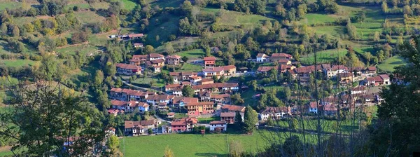 Den byn av Orle i Asturien. — Stockfoto