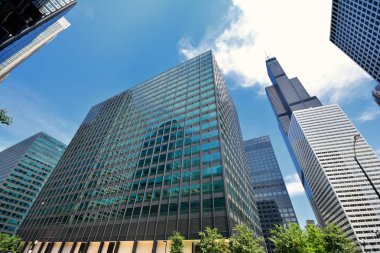 Gökdelenler Chicago, Illinois, ABD.