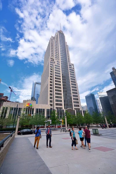 NBC Edificio de transmisión de televisión en Chicago . —  Fotos de Stock