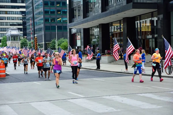 Rock and roll Chicago yarı maraton.