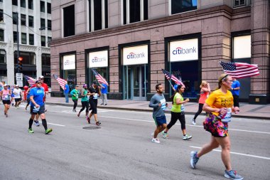 Rock and roll Chicago yarı maraton.