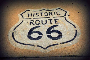 Rota 66 California, ABD.
