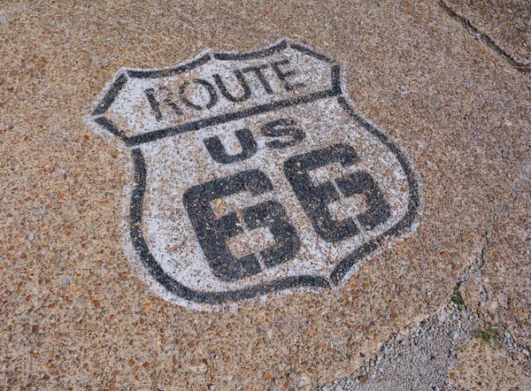 Route 66 in California, Stati Uniti d'America. — Foto Stock