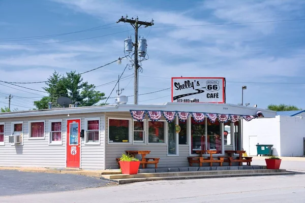 Shellys Route 66 Cafe na Kubie. — Zdjęcie stockowe