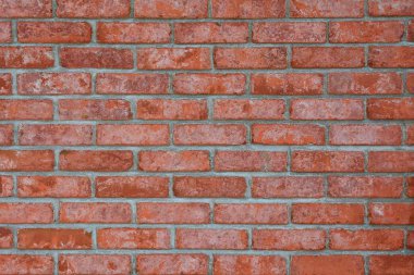 Eski kırmızı tuğla duvar dokusu.