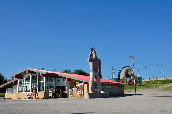 Indischer Handelsposten auf Kalumet, Oklahoma. — Stockfoto