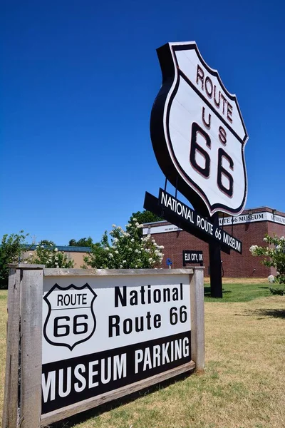 Museu Nacional da Rota 66 em Elk City, Oklahoma . — Fotografia de Stock