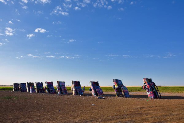  Ранчо Кадиллак в Амарилло, Техас
.