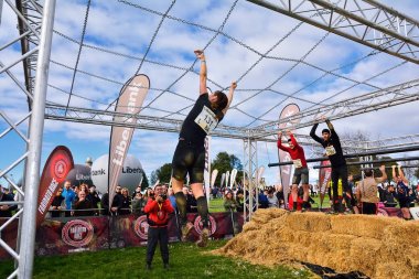 Farinato yarış, aşırı engel yarış Gijon, İspanya.