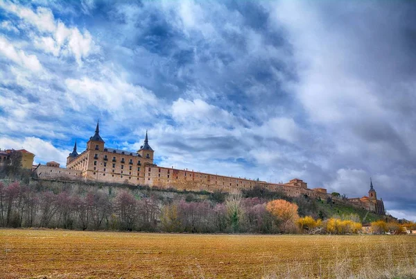 Palácio ducal em Lerma, Castela e Leão. Espanha . — Fotografia de Stock