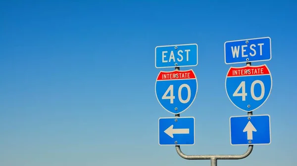 テキサスのルート 66 道路標識.. — ストック写真