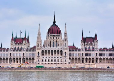 Budapeşte, Macaristan'ın başkenti bina Parlamento.