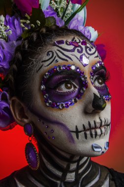 Catrina Ölüler Günü ' Meksika