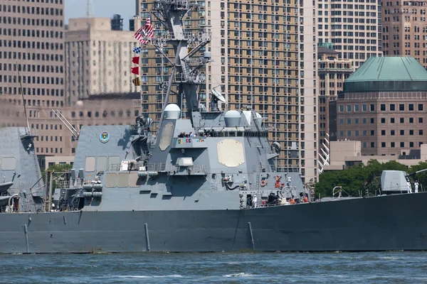 USS Bainbridge donanma haftası — Stok fotoğraf