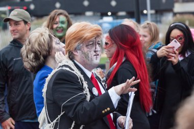 New Jersey zombi yürüme 2016