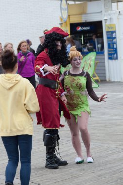 New Jersey zombi yürüme 2016