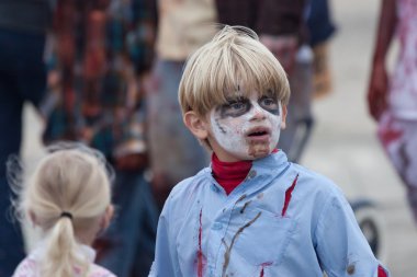 New Jersey zombi yürüme 2016