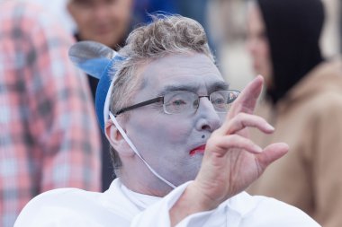 New Jersey zombi yürüme 2016