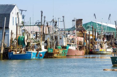 Commercial Fishing Boats in Belford, New Jersey clipart