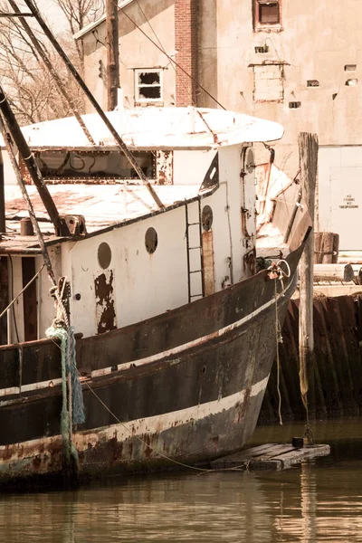 商業漁船ベルフォード、ニュージャージー州 — ストック写真