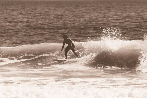 Surfer dans Sea Girt New Jersey — Photo