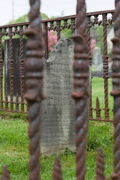 Kingston kerkhof graf — Stockfoto