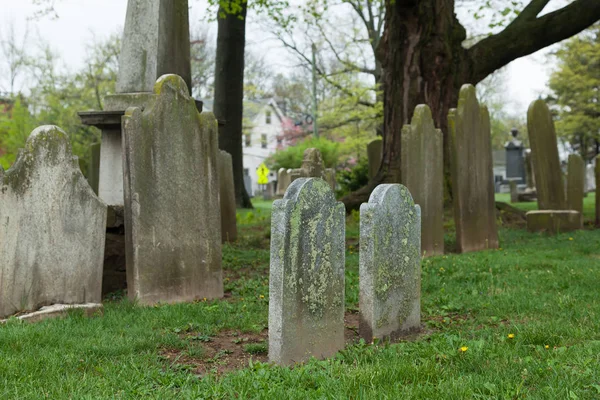 Cmentarza cmentarz Princeton — Zdjęcie stockowe