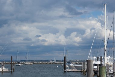 Atlantic Highlands Marina Manhattan Skyline ile