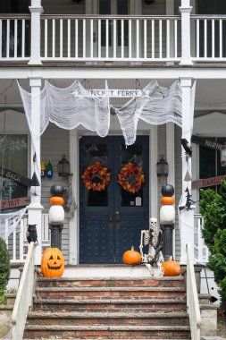 Atlantic Highlands Halloween süslemeleri