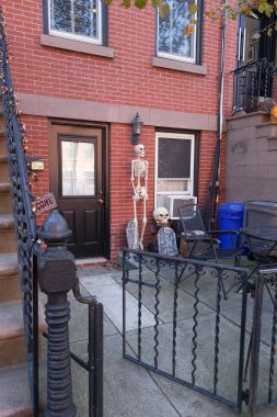 Hoboken Halloween dekorasyon