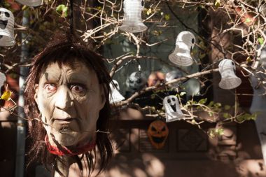 Hoboken Halloween dekorasyon