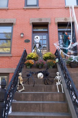Hoboken Halloween dekorasyon