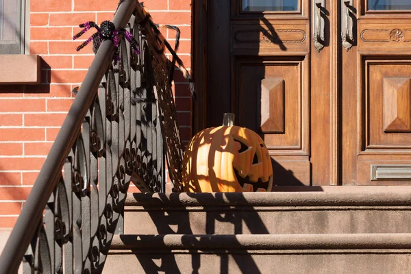 Hoboken Halloween Decorating — Stock Photo, Image