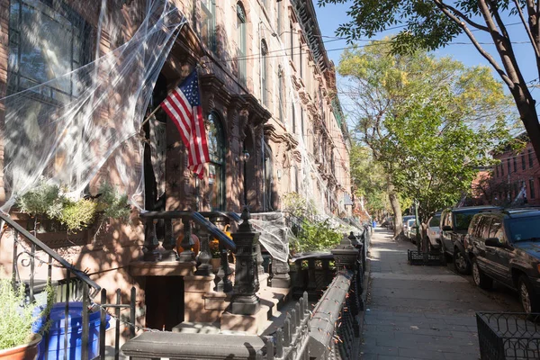 Hoboken Halloween Decorating — Stock Photo, Image